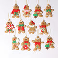 New Gingerbread Man Christmas Tree Decoration Christmas Scene Decoration Pendant