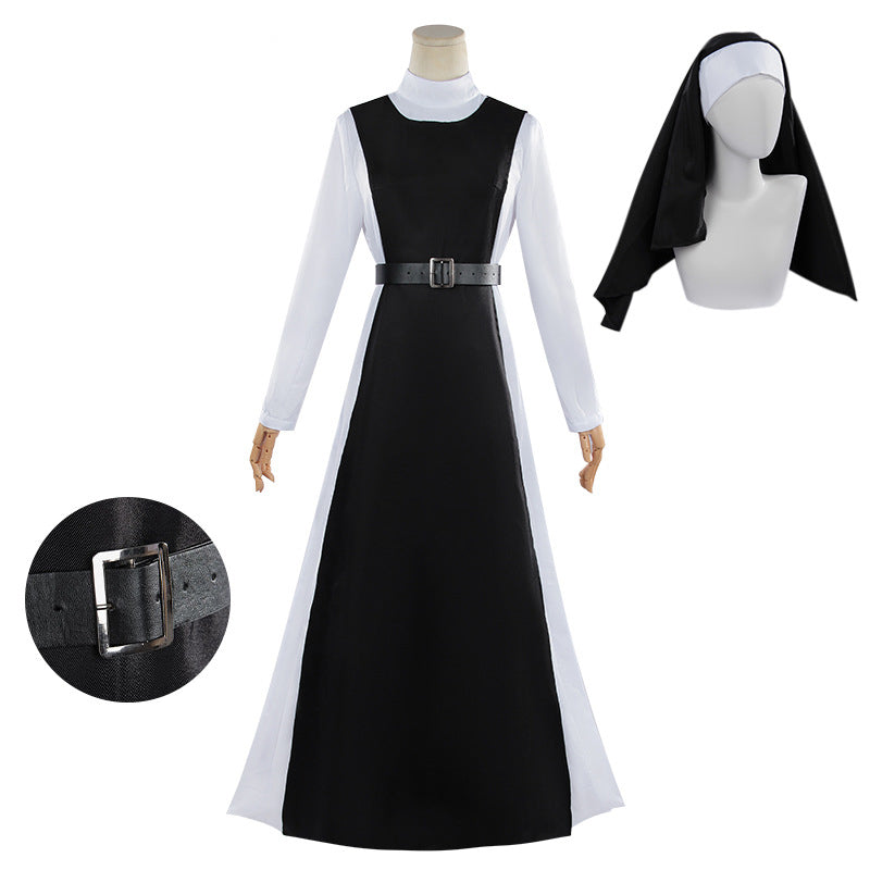 Halloween cosplay Virgin Mary cosplay costume decoration women's clothing