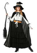 Halloween Costume Cosplay Witch Dress Set Adult Performance Outfit