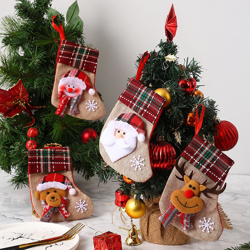 Christmas Decorations, Santa Claus Socks, Christmas Tree Pendants, Christmas Socks, Gift Bags, Christmas Bags