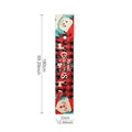 Christmas Decoration Linen Table Flag Christmas Creative Christmas Tree Wreath Printed Table Wallpaper Decoration
