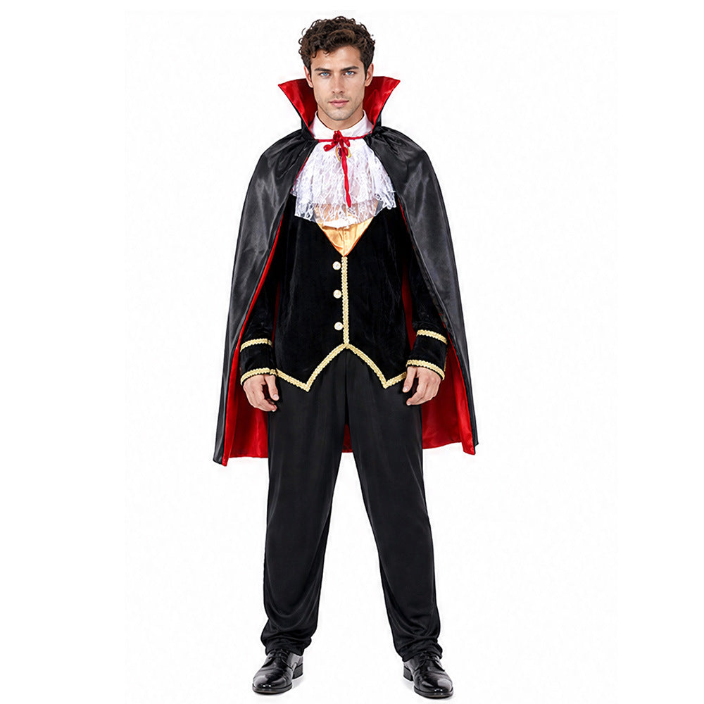 Halloween Adult Vampire Cosplay Costume Vampire Devil Duke Party Role Play Costume Outfit