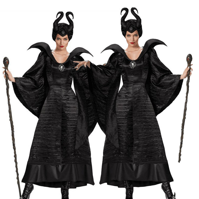 Halloween Maleficent Cosplay Costume Inspired by Angelina Jolie's Sleeping Beauty Outfit