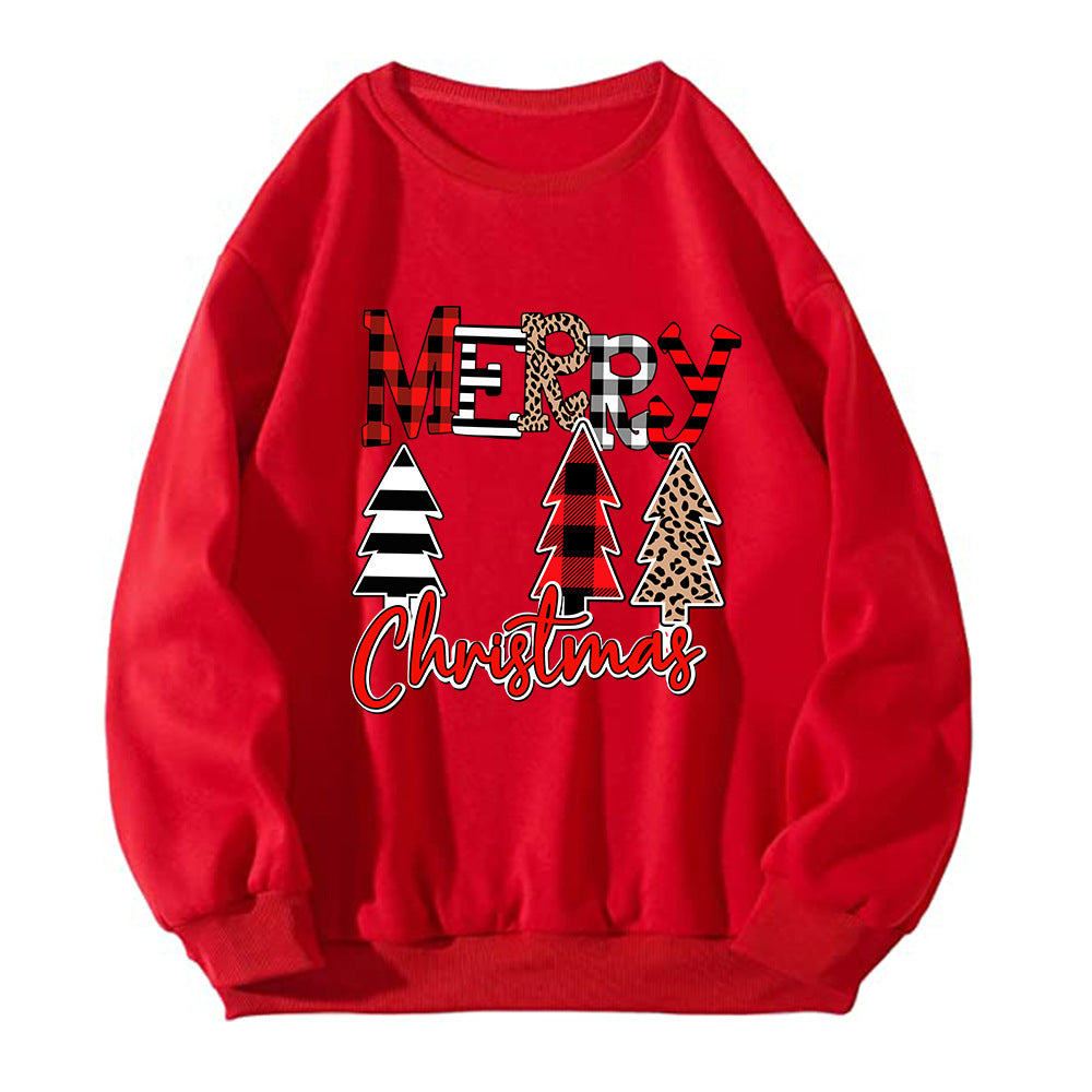 Christmas Tree Hoodie for Women Merry Christmas