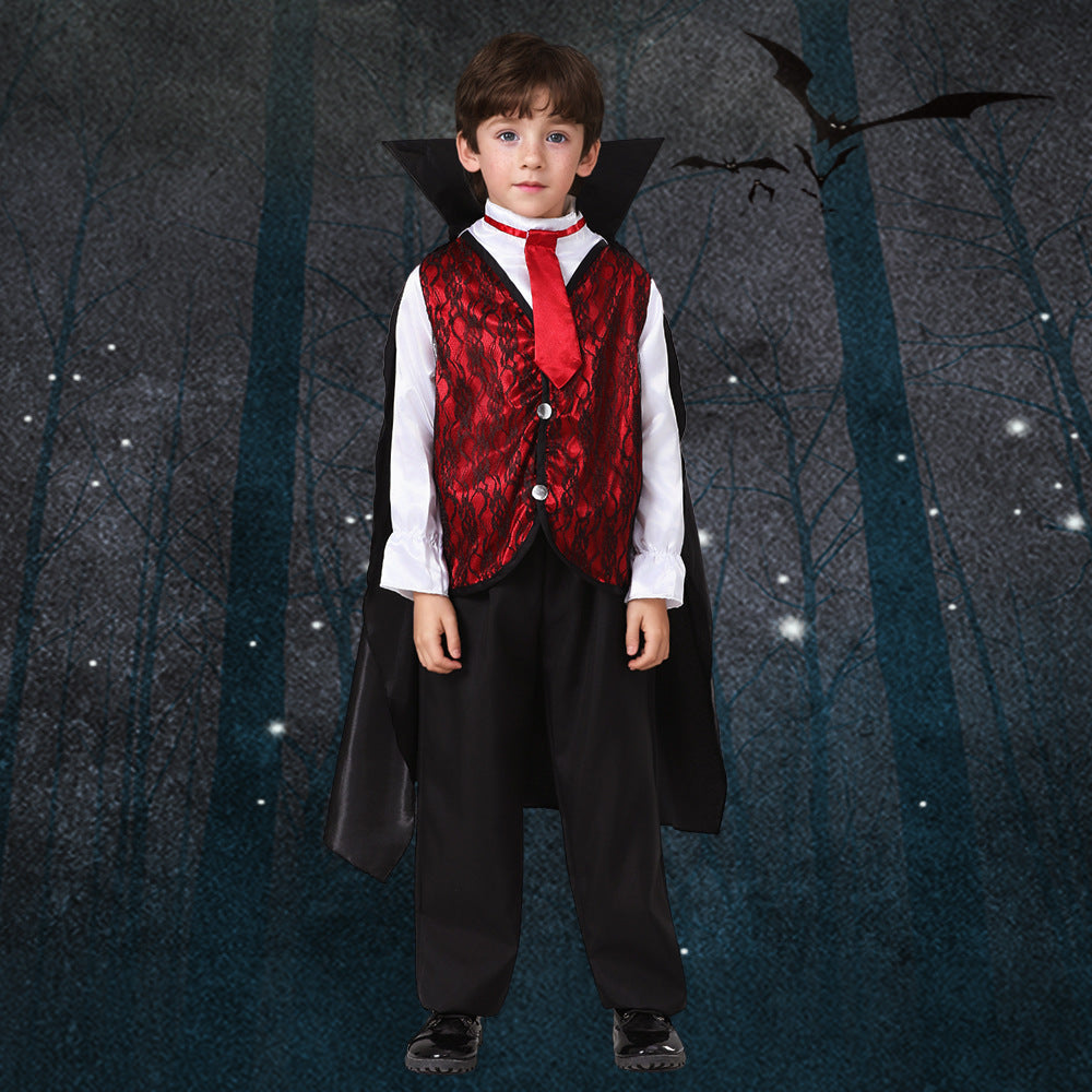 Vampire Knight Cosplay Costume Children's Role Play Performance Outfit Set