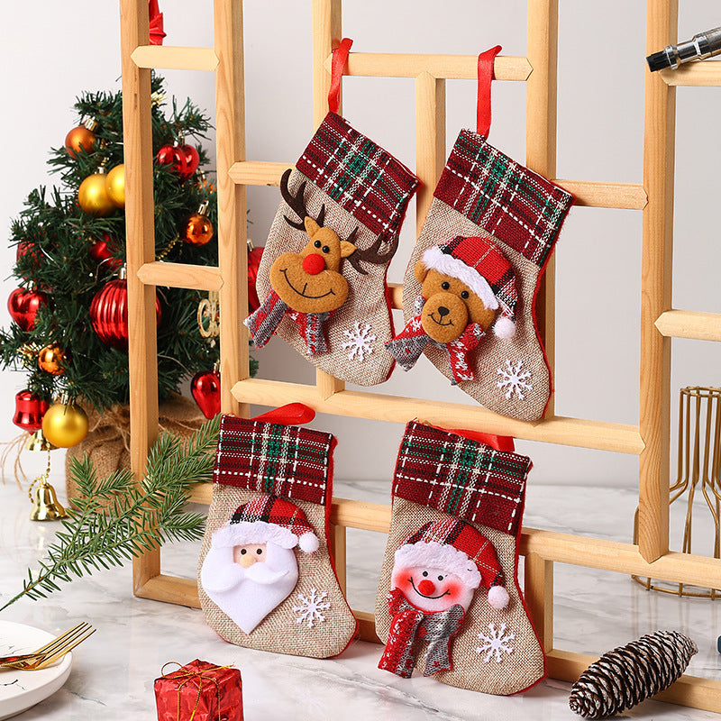 Christmas Decorations, Santa Claus Socks, Christmas Tree Pendants, Christmas Socks, Gift Bags, Christmas Bags