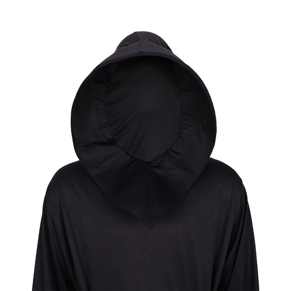 Halloween Black Devil Reaper Cosplay Costume Spirit Halloween Role Play Stage Performance Outfit Clothing