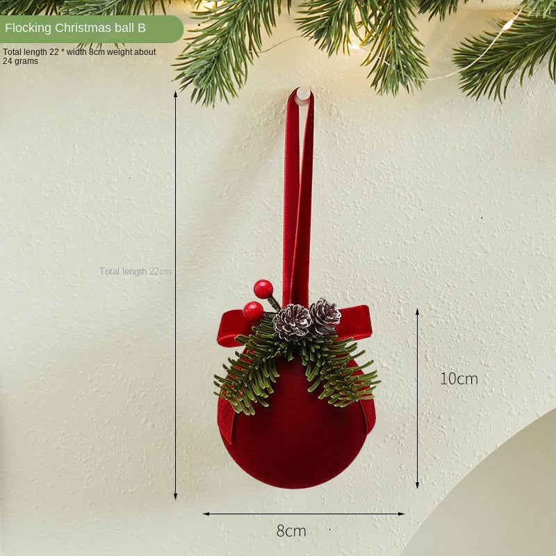 Christmas Decoration Bow with Double Bells Hanging Ornament for Store Display, Festival Event Christmas Tree Decor and Party Decoration Accessories