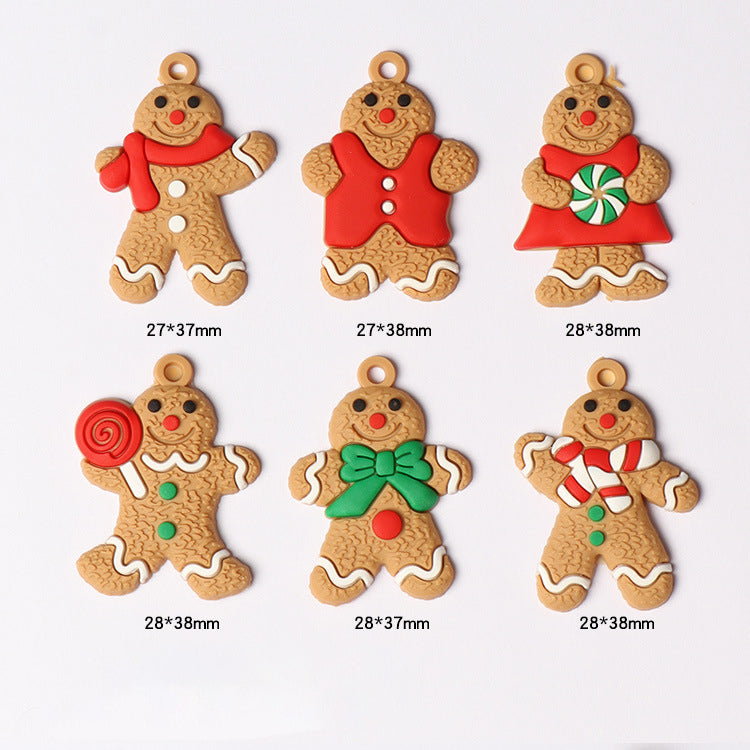 New Gingerbread Man Christmas Tree Decoration Christmas Scene Decoration Pendant