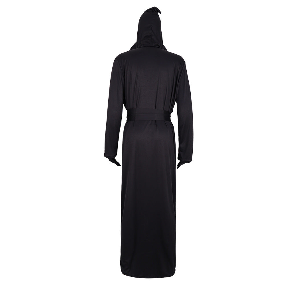 Halloween Black Devil Reaper Cosplay Costume Spirit Halloween Role Play Stage Performance Outfit Clothing