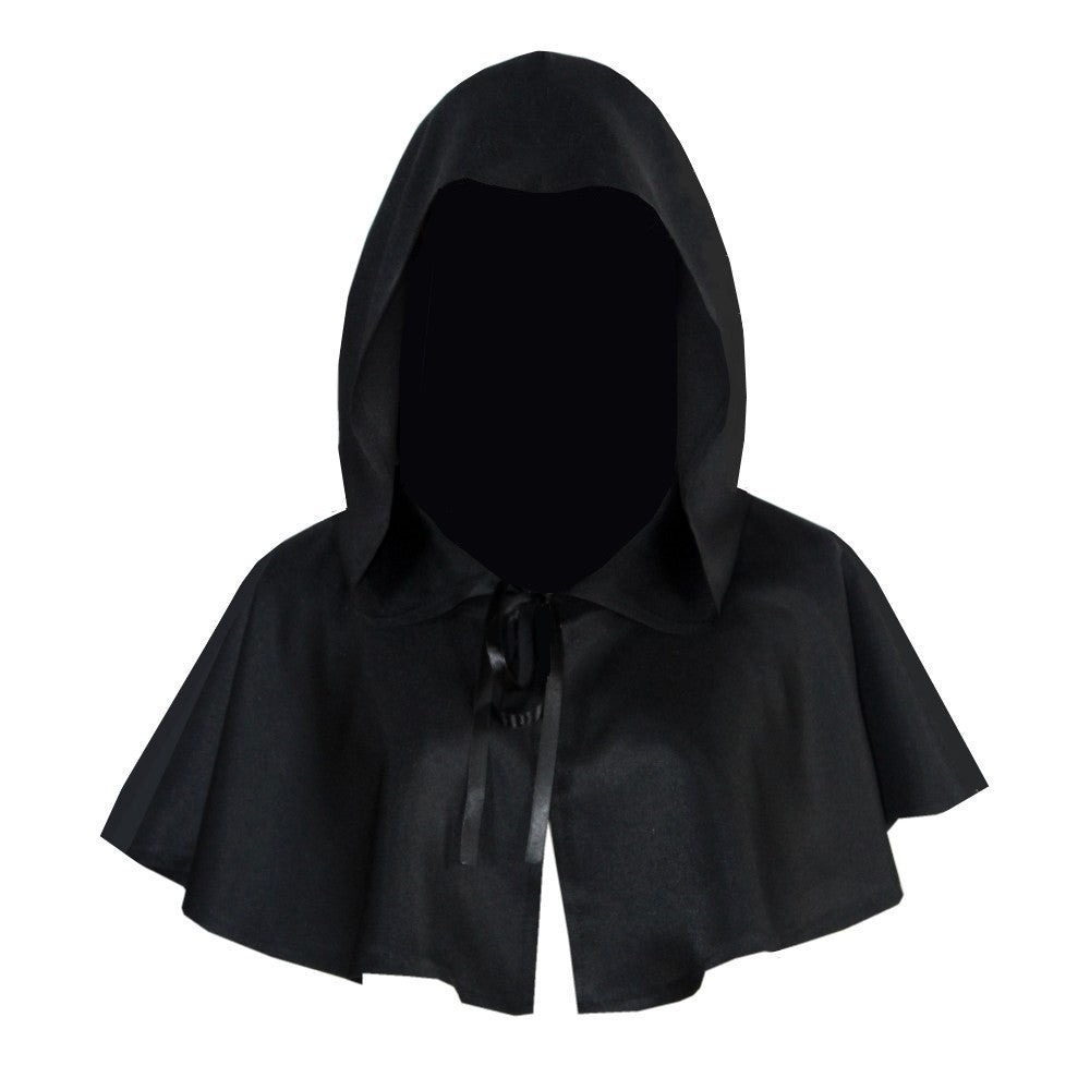Halloween COS Costume Death Cloak Medieval Hooded Cloak Cospiay Costume
