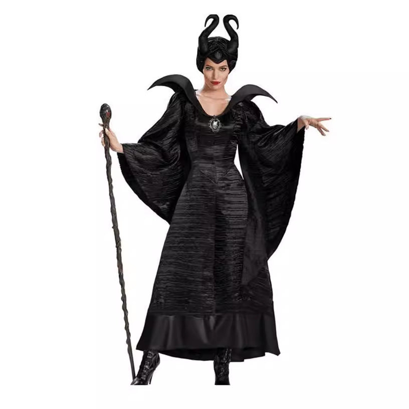 Halloween Maleficent Cosplay Costume Inspired by Angelina Jolie's Sleeping Beauty Outfit