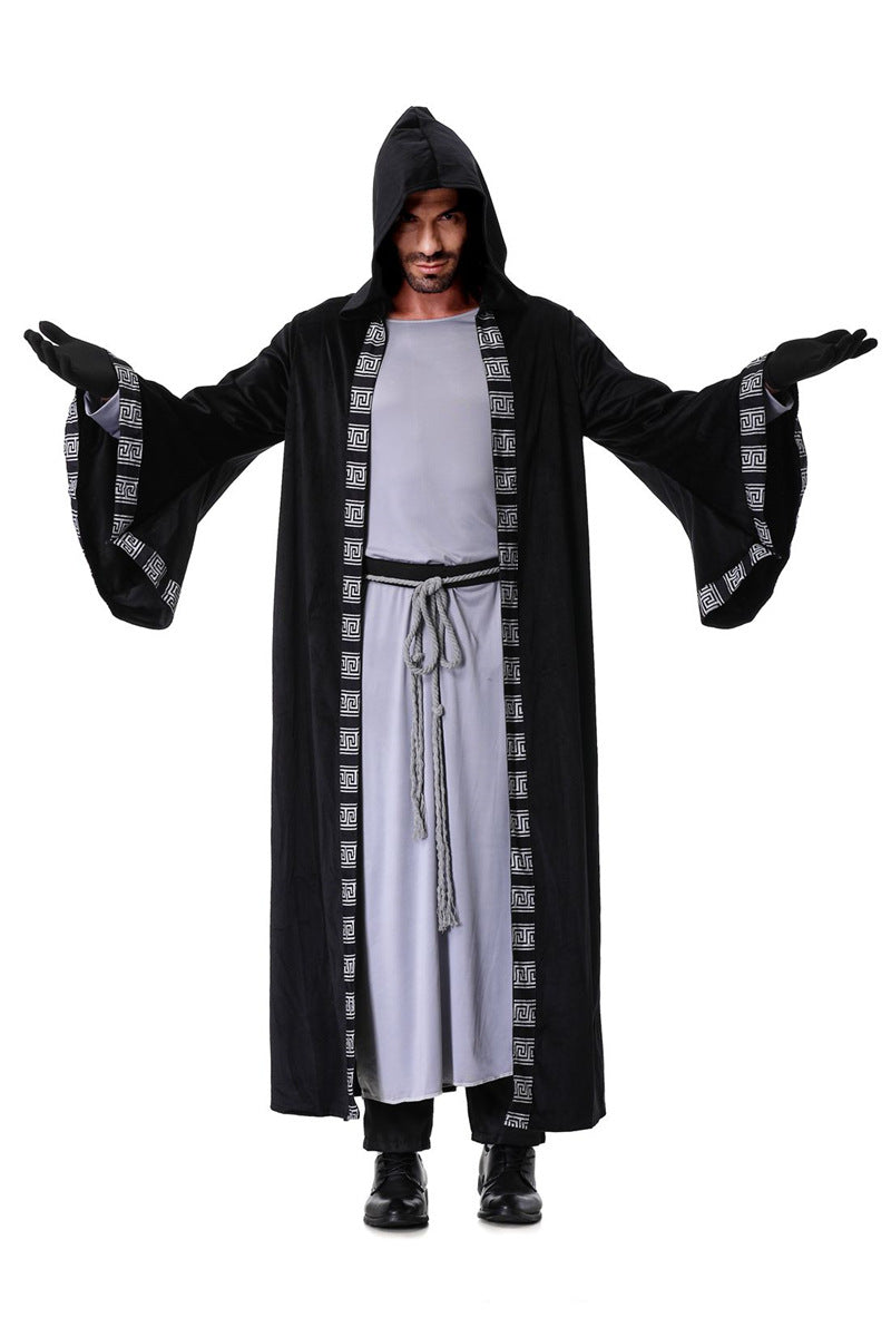 Halloween Middle East Arab Egyptian Priest Male Witch Vampire Male Adult Vampire COS Pirate Cosplay