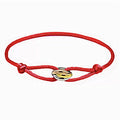 Stainless Steel Three-Color Classic Eternal Ring Bracelet  Simple High-Grade Classic Style