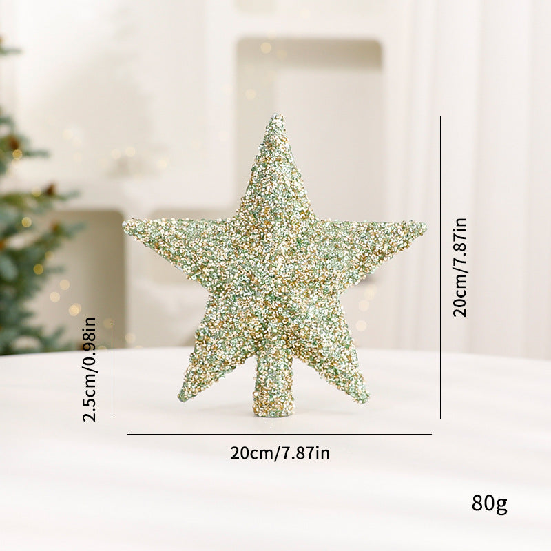 Christmas Ball Electroplated Irregular Painted Christmas Decoration Ornament Hanging Decor