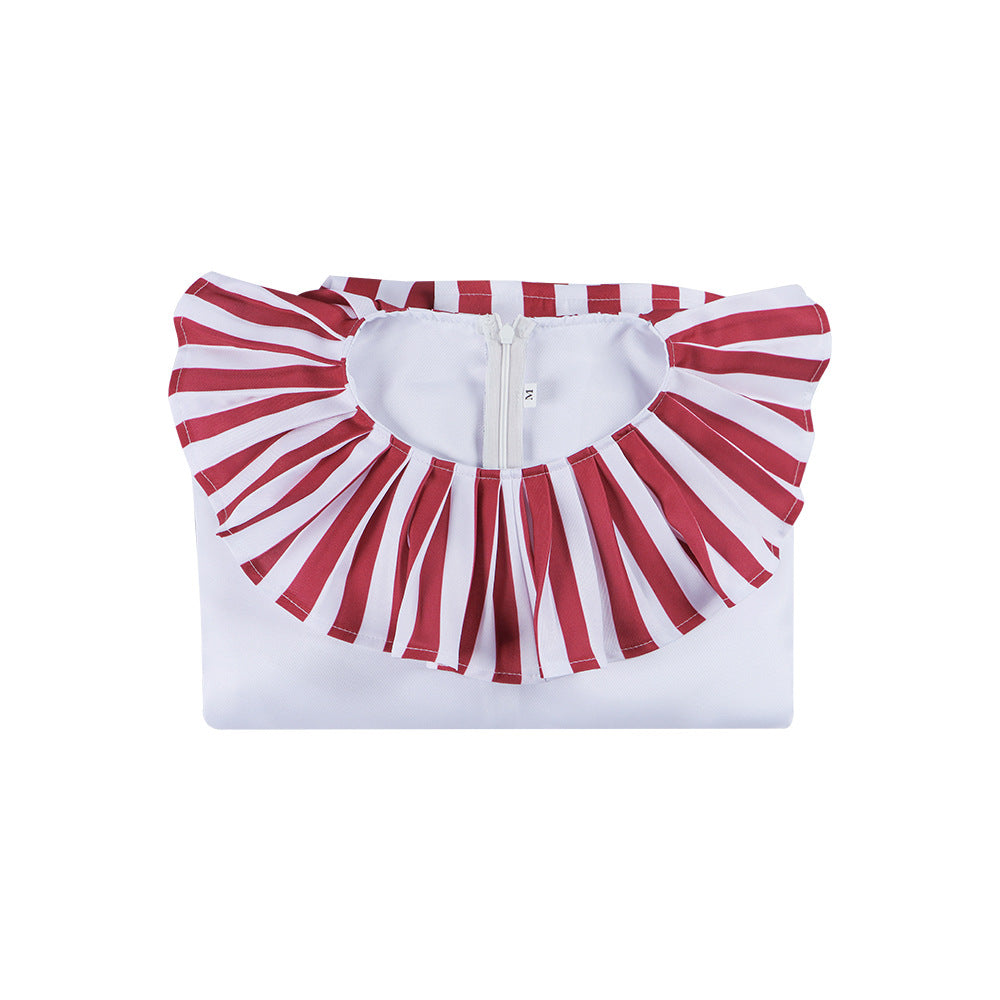 Clown Costume for Cornfield Clown Horror Role Play, Cosplay Stage Outfit