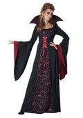 Vampire Costume Cosplay Outfit for Women Halloween Movie Role Play Dress