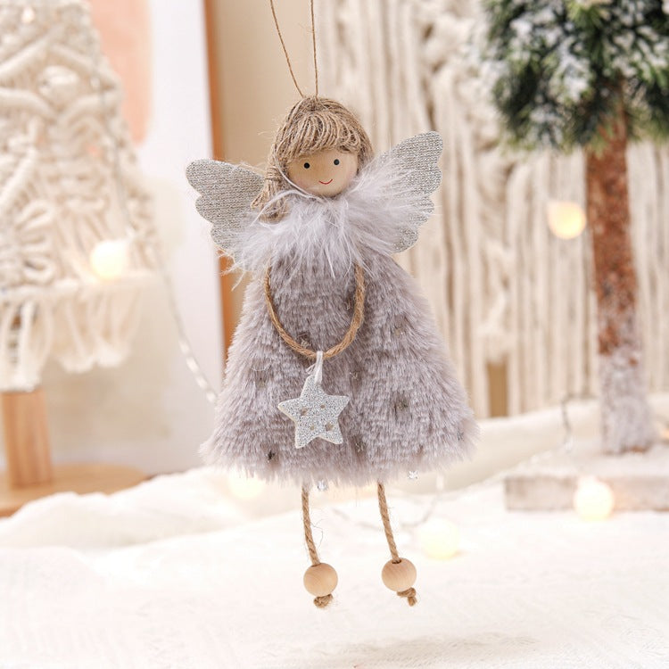 New Stock Creative Handmade Christmas Tree Accessories, Christmas Tree Angel Decoration Ornaments, Hanging Decorations, Christmas Supplies
