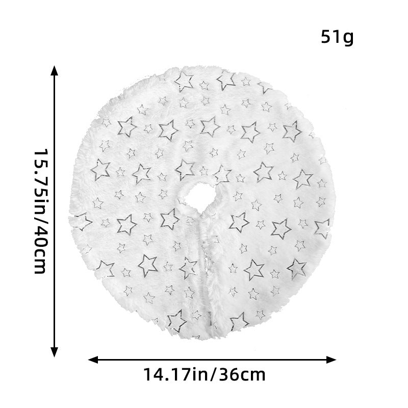 Small mini Christmas tree skirt decoration desktop Christmas tree decoration Christmas supplies