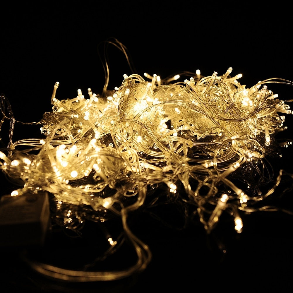 Romantic 10m 100 LED String Lights New Year Decoration Christmas Decoration Christmas Tree Decorations Adornos De Navidad