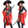 Pirate Queen Costume Role Play Uniform Halloween Outfit Anime