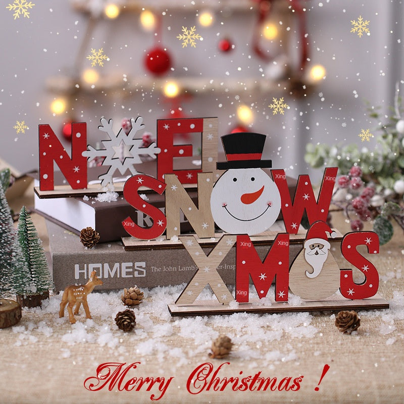 Christmas Decoration DIY Home Christmas Tree Set Tabletop Ornament Atmosphere