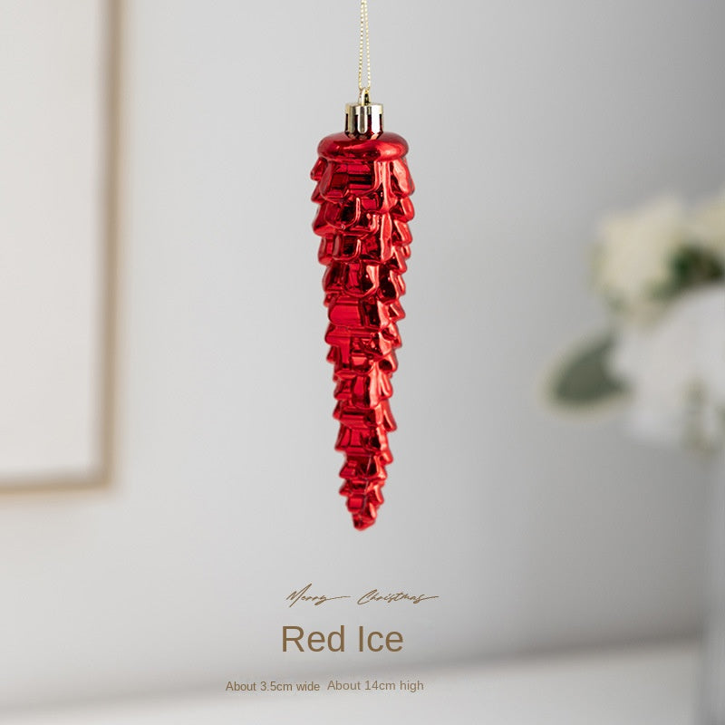 Christmas Decoration Reindeer Hanging Ornament Candy Cane Ice Stick Creative Christmas Hanging Decor for Wardrobe Scene Decoration Gift