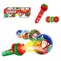 Christmas projection flashlight toy Christmas luminous toy Christmas