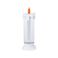 Rotating Color Changing Glitter LED Romantic Crystal Candle