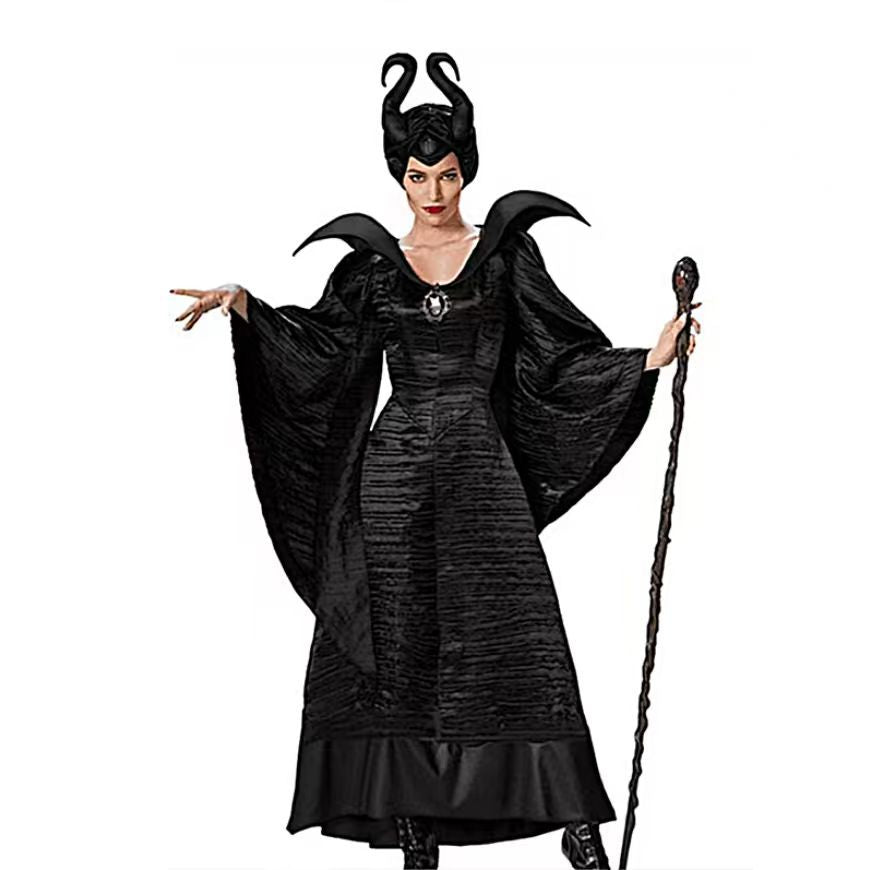 Halloween Costume Sleeping Beauty Witch Role Play Angelina Style Halloween Cosplay Game Outfit