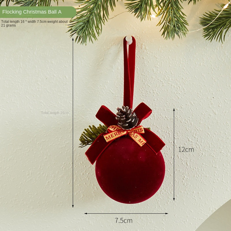 Christmas Decoration Bow with Double Bells Hanging Ornament for Store Display, Festival Event Christmas Tree Decor and Party Decoration Accessories