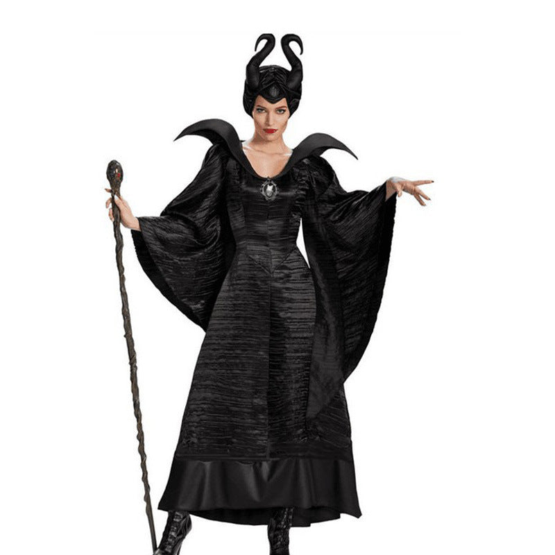 Halloween Maleficent Cosplay Costume Inspired by Angelina Jolie's Sleeping Beauty Outfit
