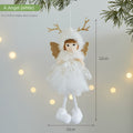 Cute Pink Angel Christmas Tree Ornament for Holiday Decoration and Scene Arrangement