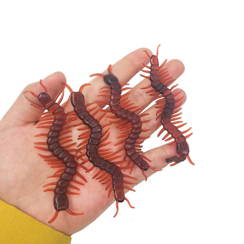 New Exotic Toys Simulation Animal Centipede Tricky Spoof Centipede April Fool's Props Halloween Props