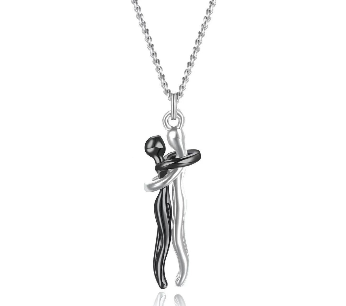Necklace Embrace Pendant Necklace Mother-Daughter Embrace Clavicle Chain