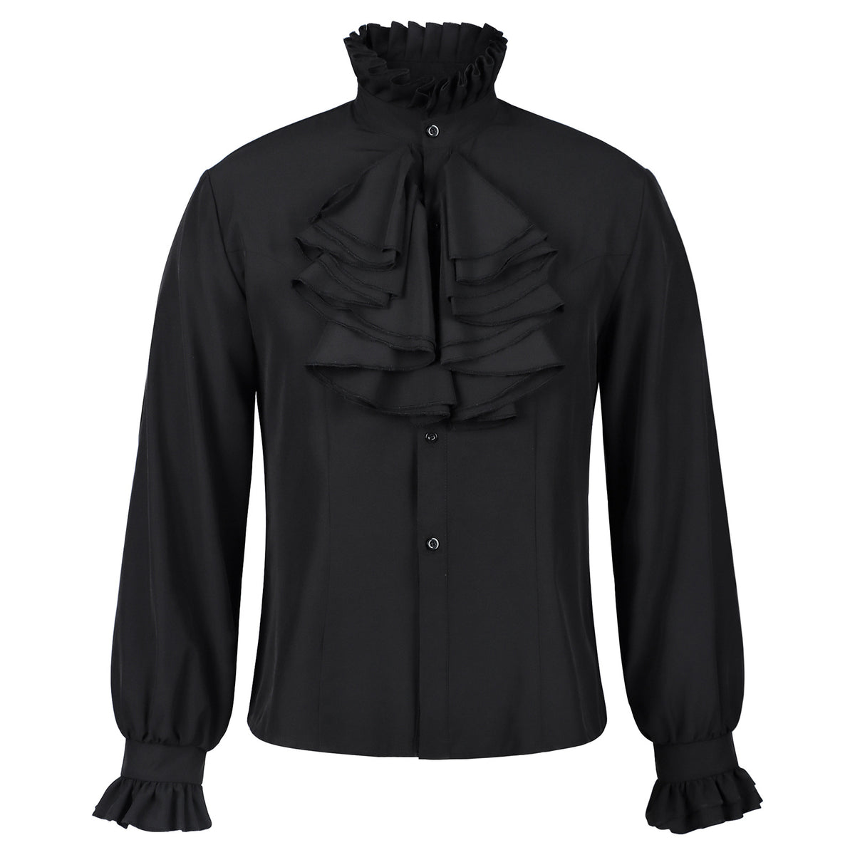 Vampire Renaissance Victorian Steampunk Ruffled Medieval Halloween Costume