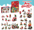 Christmas 24 Surprise Blind Box Small Gift Building Block Set Toy Christmas Gift