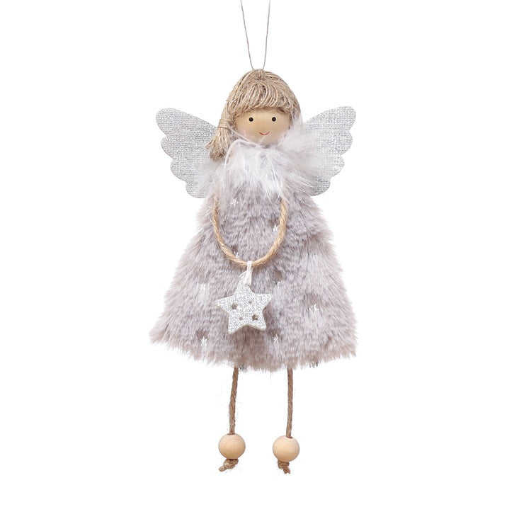 New Stock Creative Handmade Christmas Tree Accessories, Christmas Tree Angel Decoration Ornaments, Hanging Decorations, Christmas Supplies