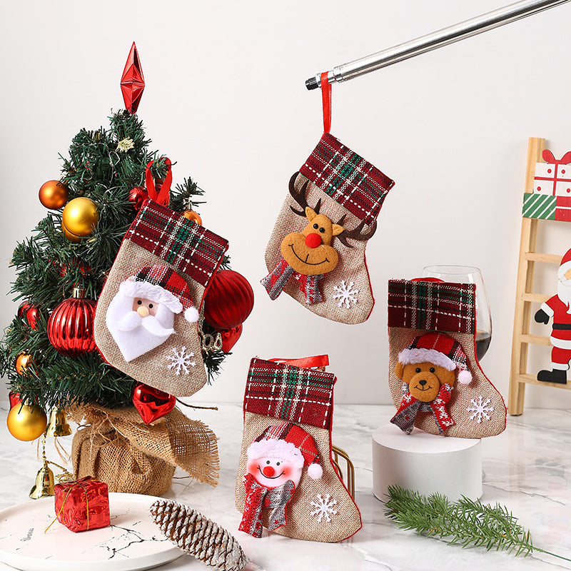 Christmas Decorations, Santa Claus Socks, Christmas Tree Pendants, Christmas Socks, Gift Bags, Christmas Bags