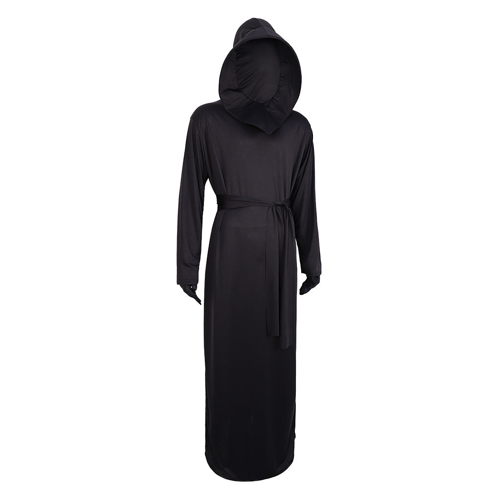 Halloween Black Devil Reaper Cosplay Costume Spirit Halloween Role Play Stage Performance Outfit Clothing