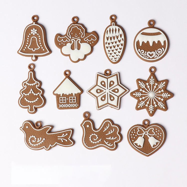 New Gingerbread Man Christmas Tree Decoration Christmas Scene Decoration Pendant