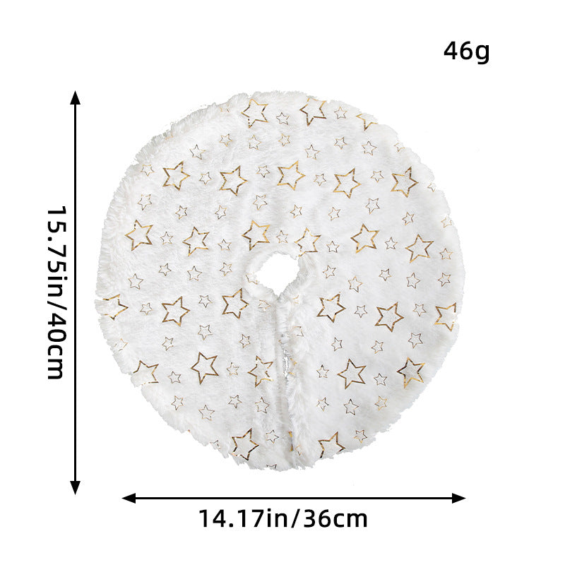 Small mini Christmas tree skirt decoration desktop Christmas tree decoration Christmas supplies