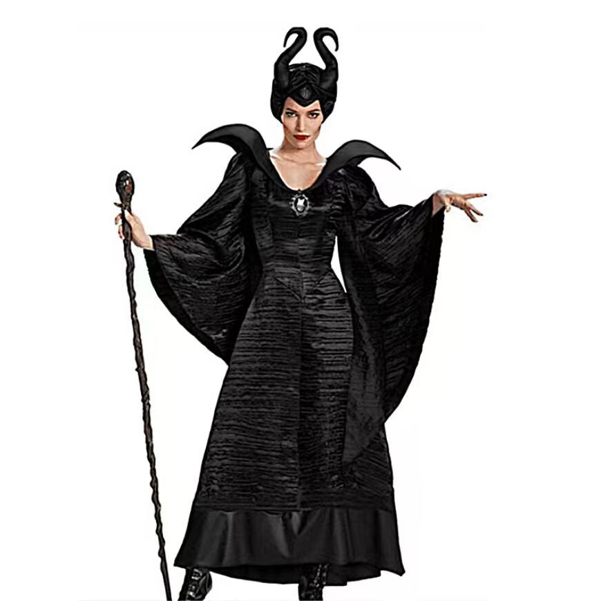 Halloween Costume Sleeping Beauty Witch Role Play Angelina Style Halloween Cosplay Game Outfit